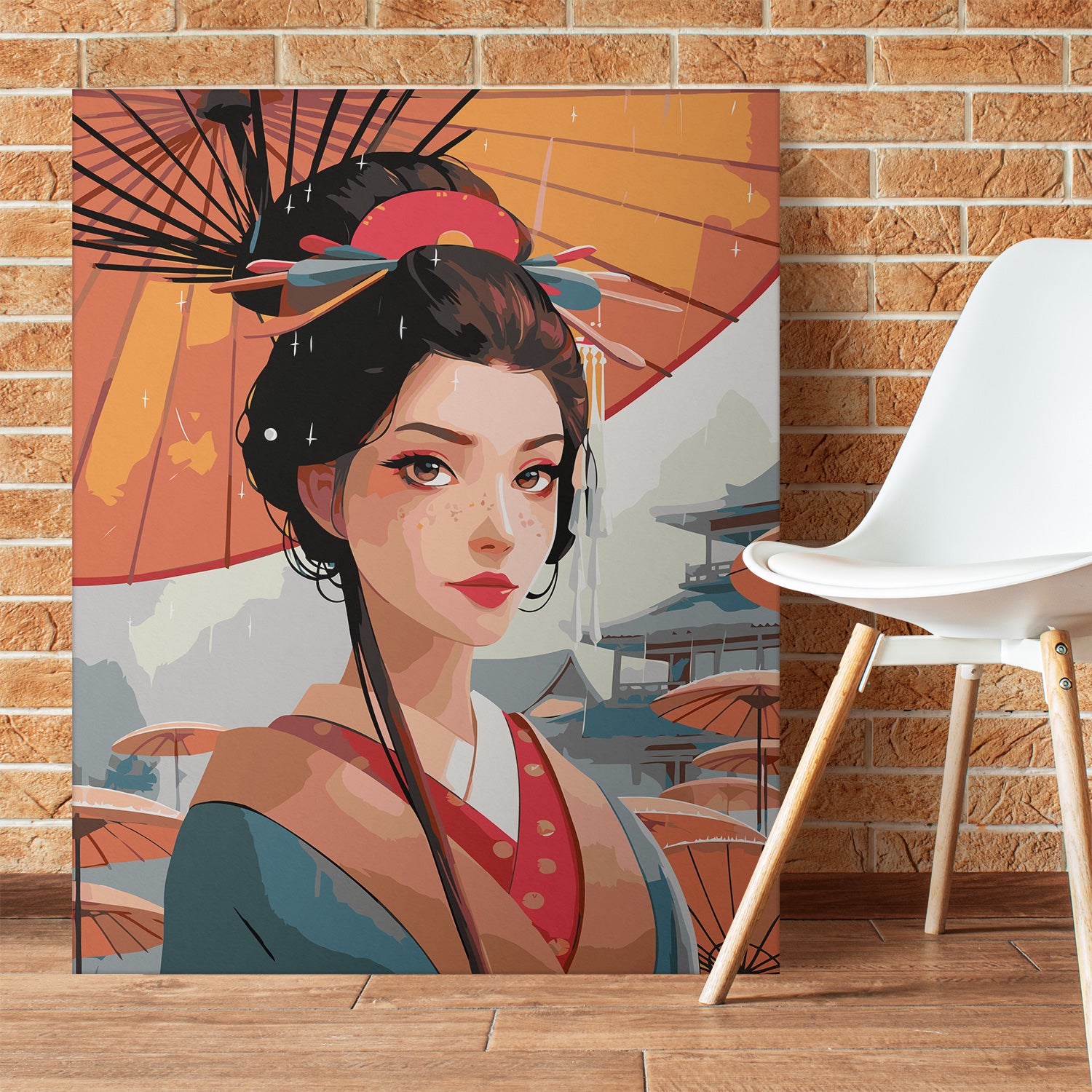 Obraz Po Numerach „Japonská elegance“ – Malování podle čísel, umění a tradice