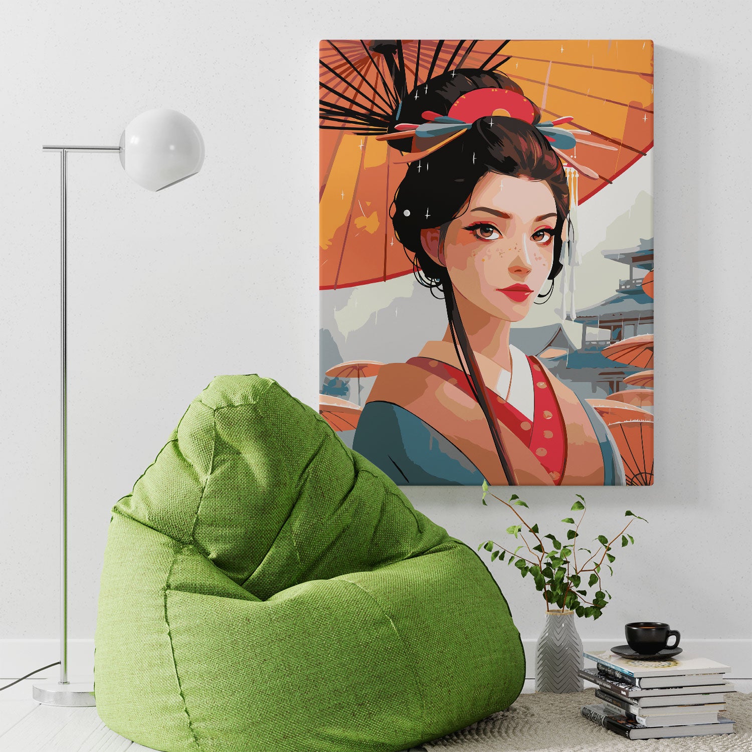 Obraz Po Numerach „Japonská elegance“ – Malování podle čísel, umění a tradice