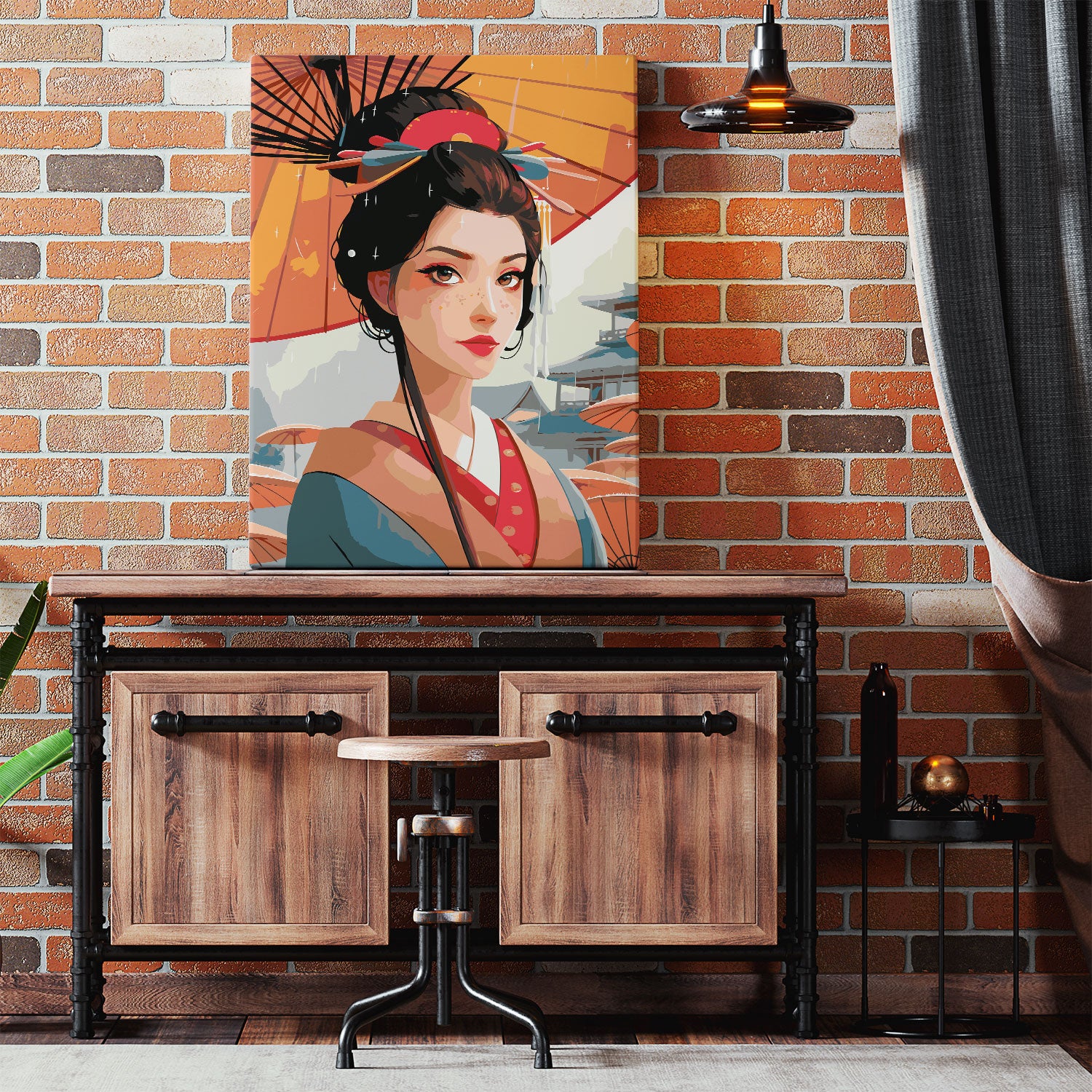 Obraz Po Numerach „Japonská elegance“ – Malování podle čísel, umění a tradice