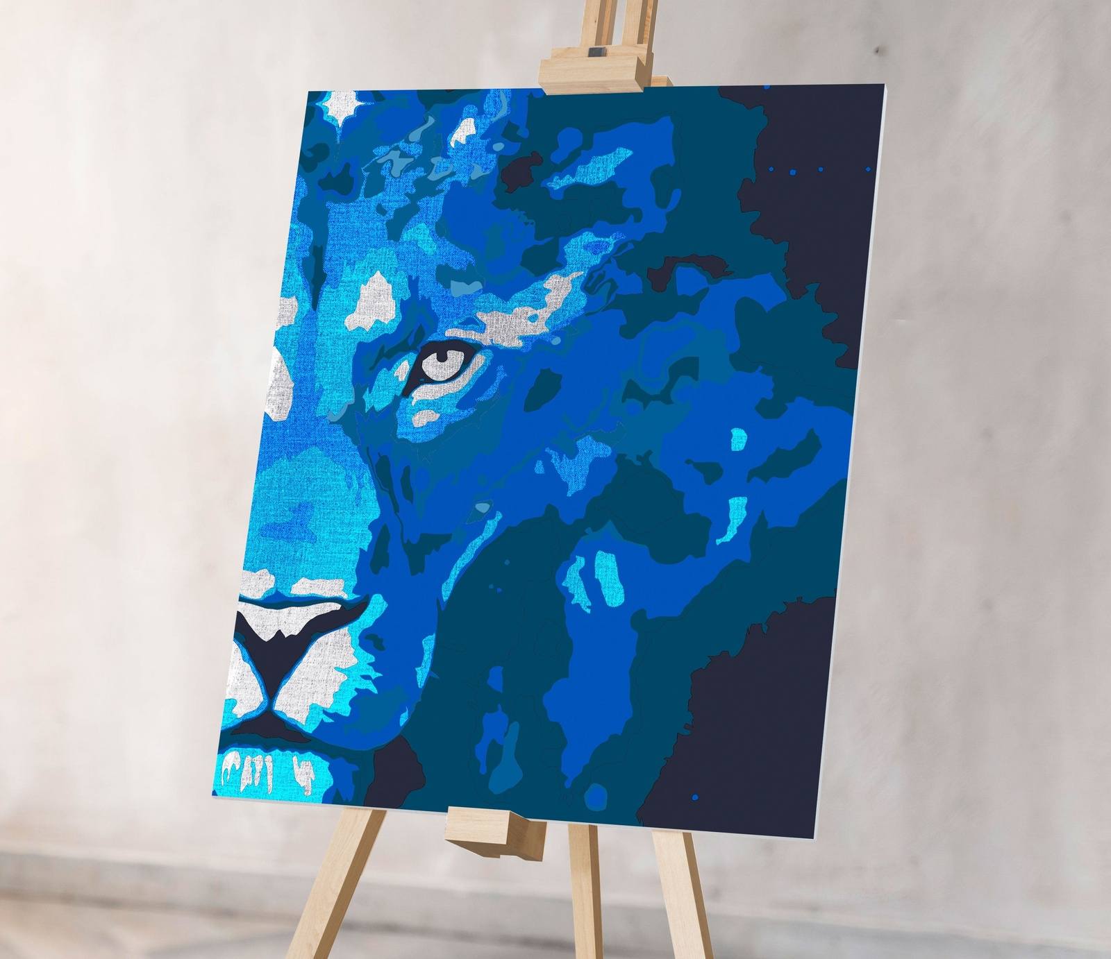 Kék oroszlán (GA0487)