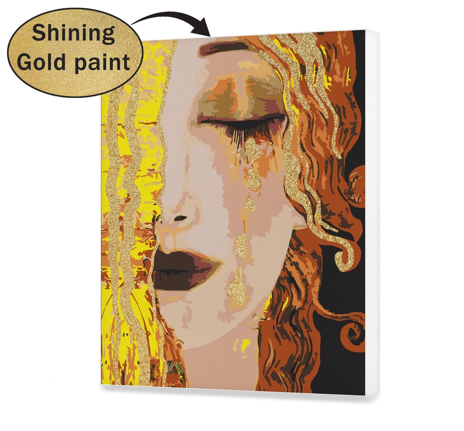 Glitterová Farba Freya'S Golden Tears (Ch0618)