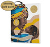 Africká Žena S Dieťaťom (Ch0648)