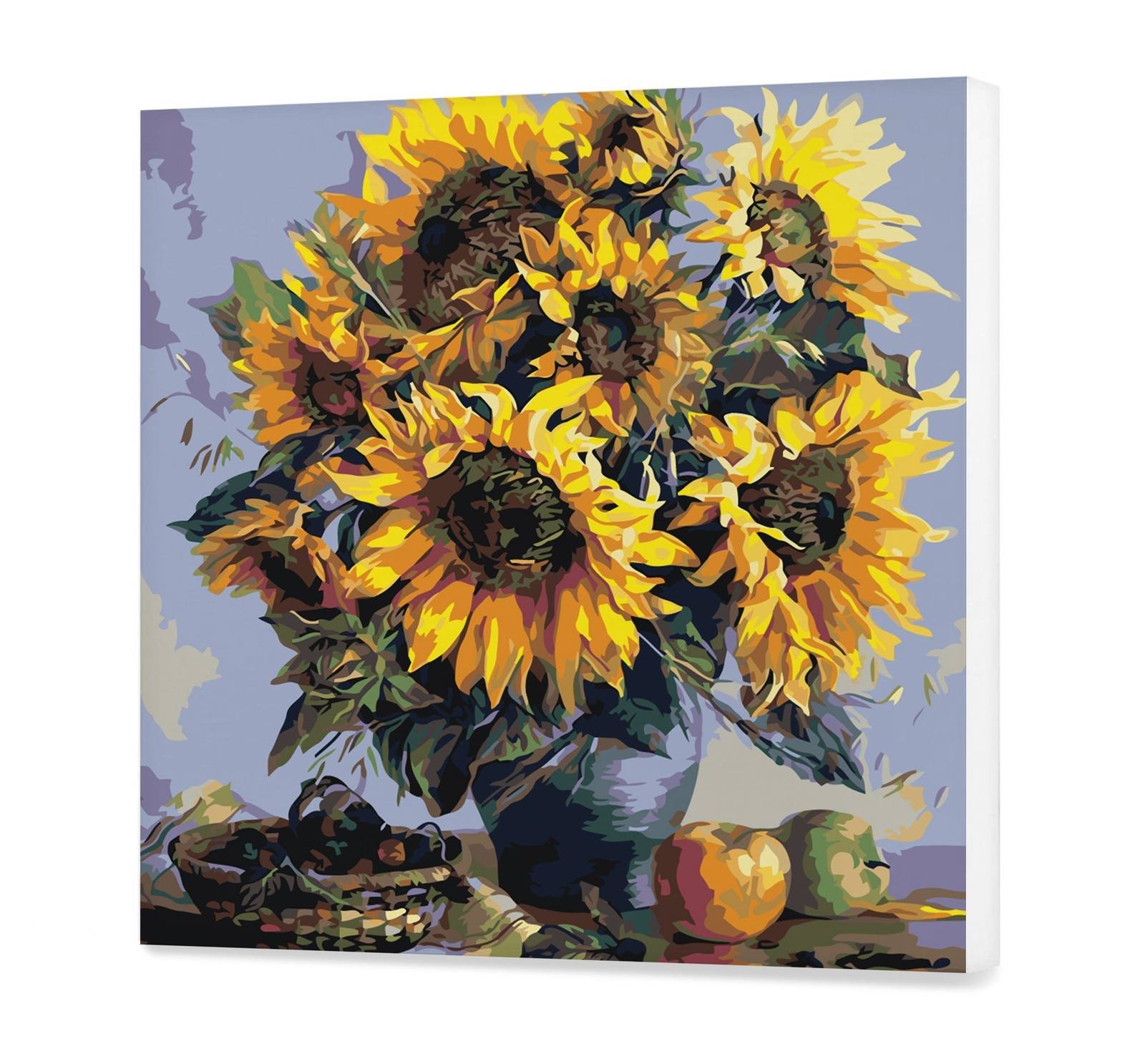 Vase mit Sonnenblumen (4018)