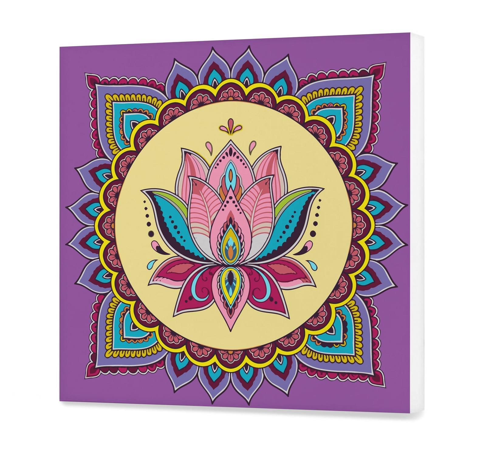 Lotus Flower In Mandala (Ch0801)