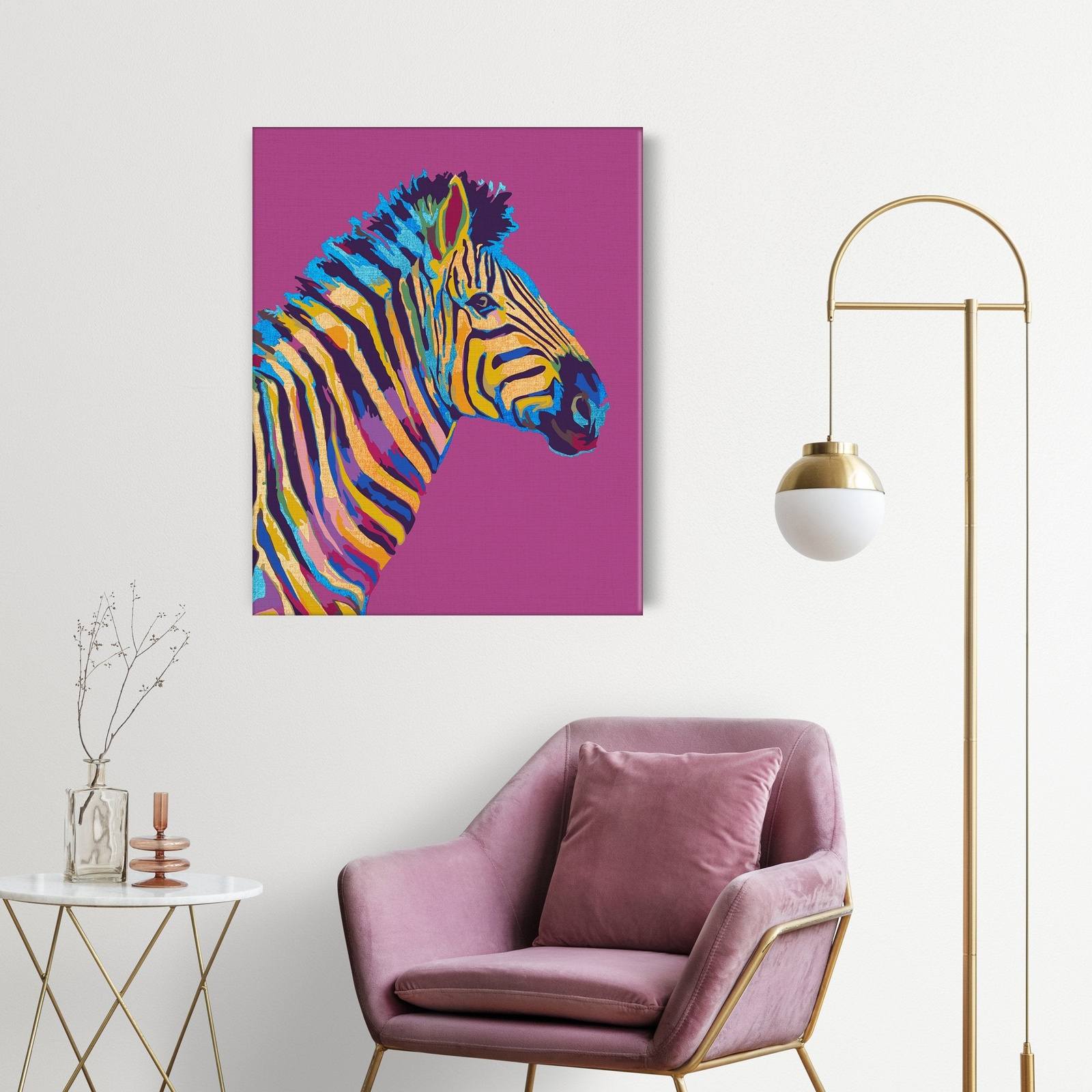 Barevná Zebra (CH0672)