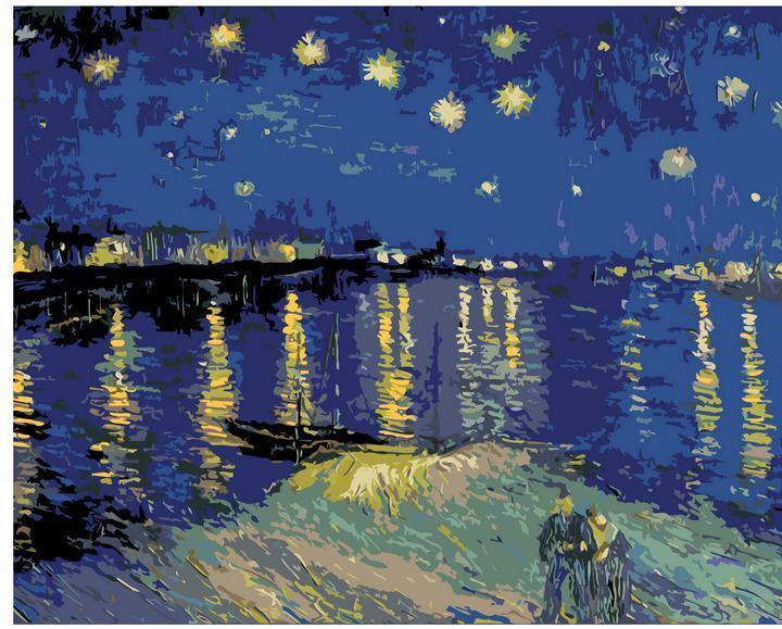 Van Gogh Hviezdna Noc
