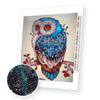 Mosaic - Colorful owl - 40x50cm