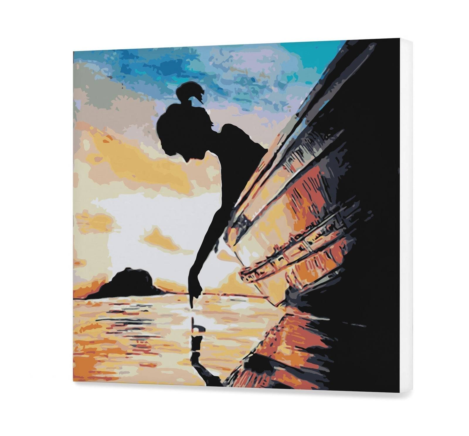 Dívka ve člunu (SC0825)