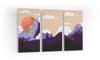 Painting On The Mountain Panels (Da0699)