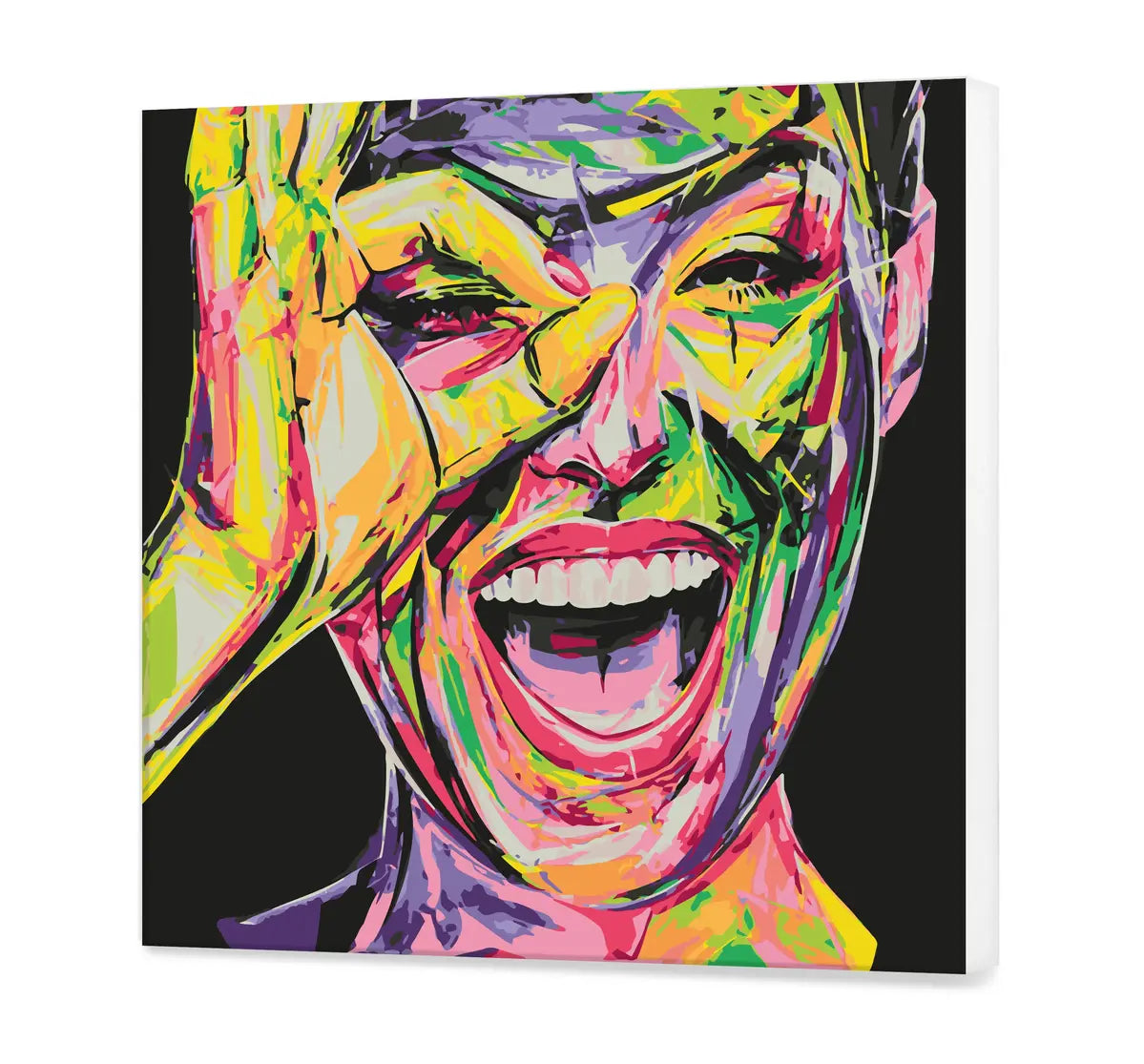 Emotional Girl Painting by Numbers for Adults Painting by Numbers