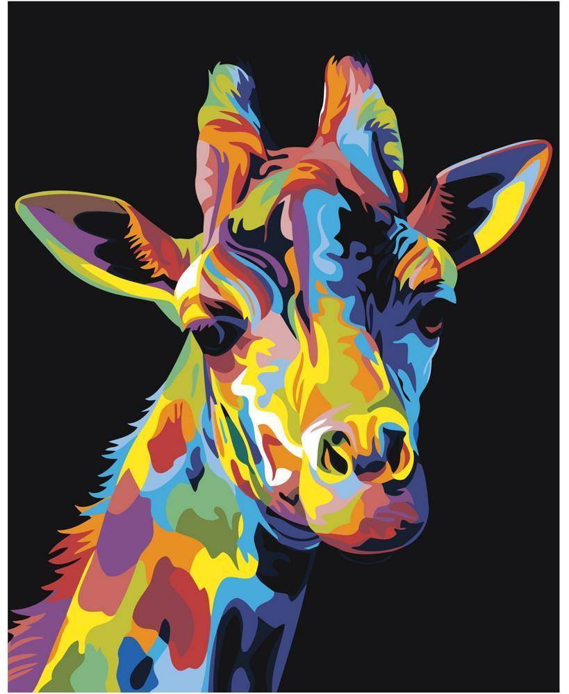 Farebná Žirafa