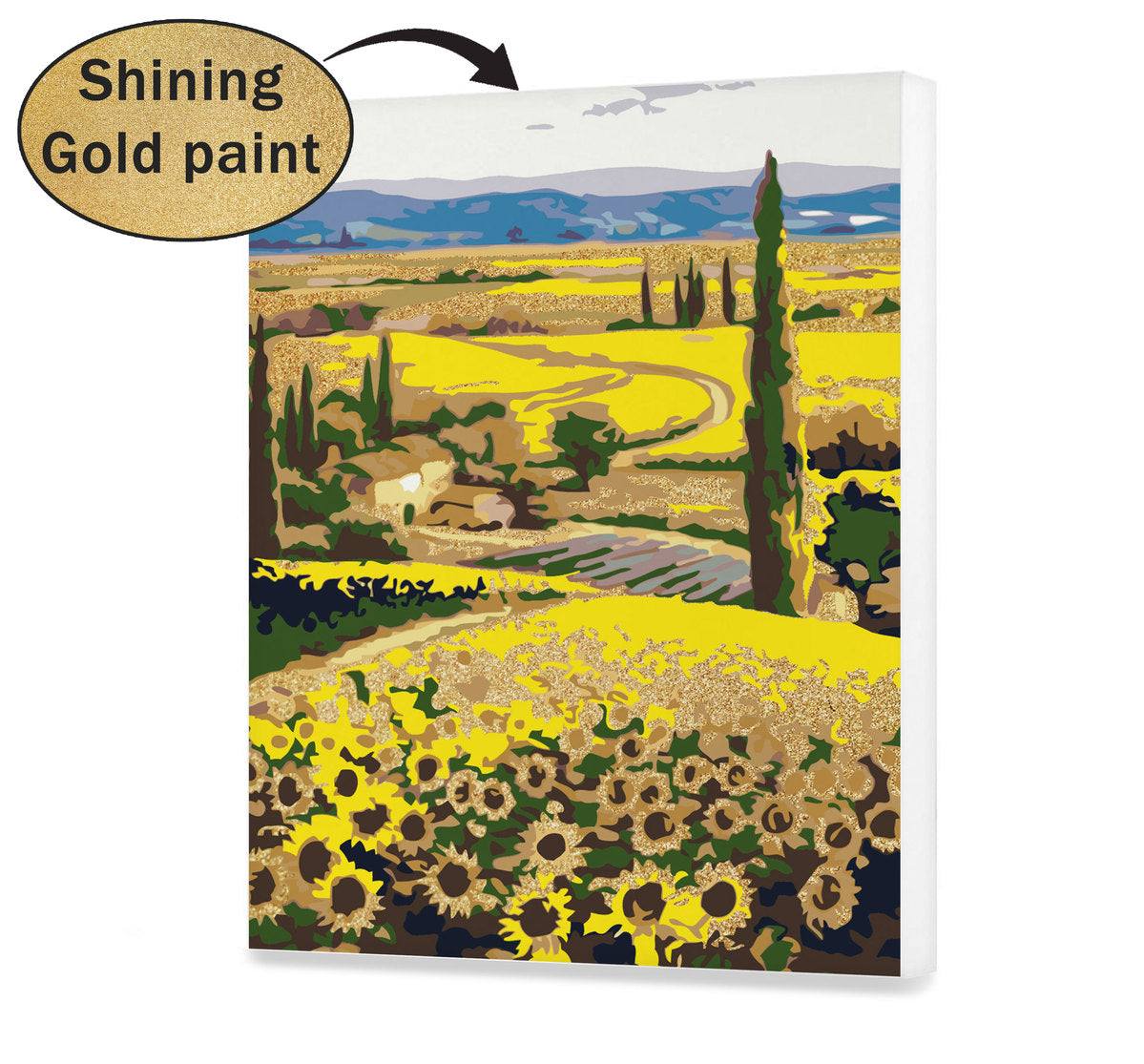 Goldenes Sonnenblumenfeld (SC0591)