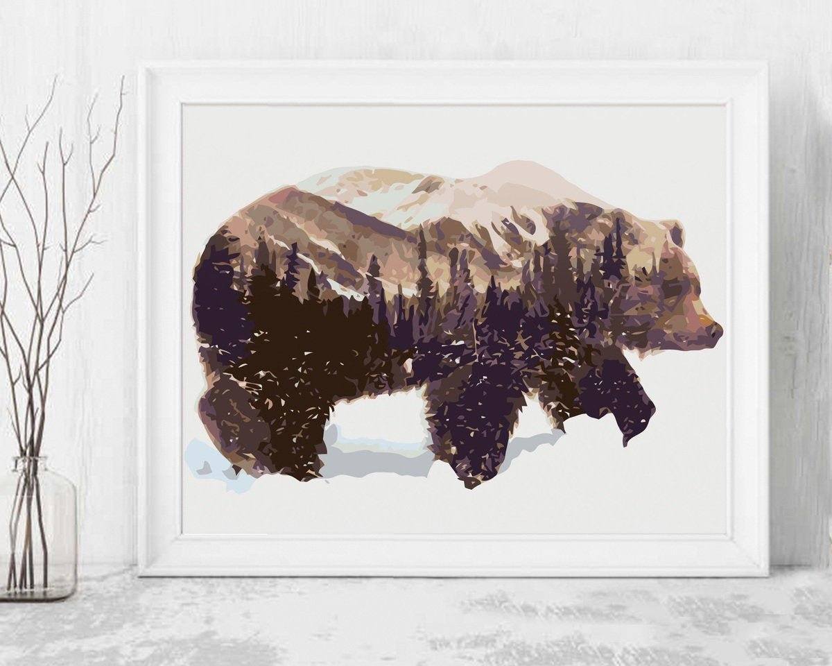 Medvedí Snehový Les